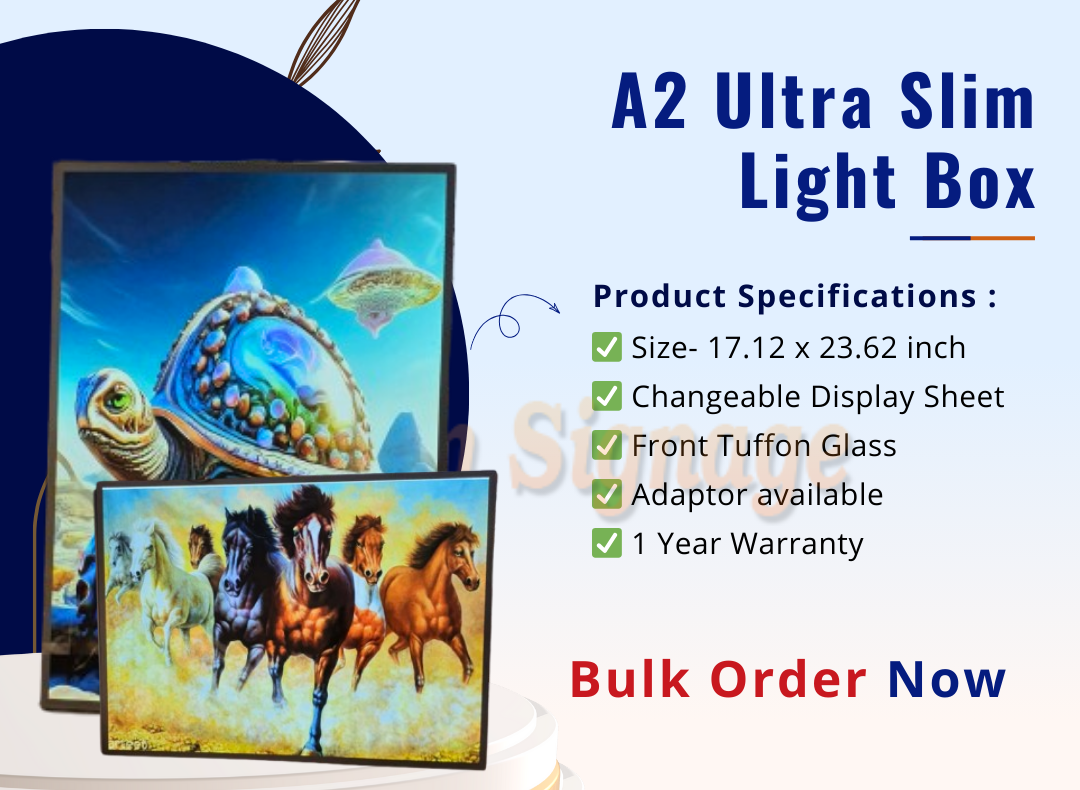 A2 Ultra Slim Light Box